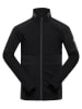 Alpine Pro Fleecejacke "Dozer" in Schwarz