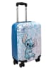 Lilo & Stitch Hardcase-Trolley "Lilo & Stitch" in Blau/ Creme - (B)34 x (H)54 x (T)22 cm