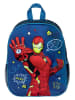 Avengers Rugzak "Avengers" blauw/rood - (B)27 x (H)33 x (D)10 cm