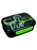 Jurassic World Broodtrommel "Jurassic World" zwart/groen - (B)18 x (H)13,5 x (D)6 cm
