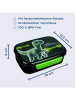 Jurassic World Broodtrommel "Jurassic World" zwart/groen - (B)18 x (H)13,5 x (D)6 cm
