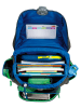 Scout 4-delige schooltasset "Alpha Set Movie - Blue Pixel" zwart/blauw