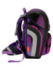 Scout 4tlg. Schulranzen-Set "Genius Set Movie - Pink Pixel" in Schwarz/ Lila
