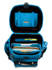 Scout 4tlg. Schulranzen-Set "Genius Set Safety Light - Polar Blue" in Blau