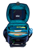 Scout 4-delige schooltasset " Genius Set Superflash - City Lights" donkerblauw