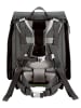 DerDieDas 5tlg. Schulranzen-Set " ErgoFlex Max - My World" in Anthrazit