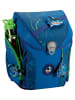 DerDieDas 5tlg. Schulranzen-Set "ErgoFlex Max - Water Splash" in Blau