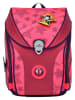 DerDieDas 6tlg. Schulranzen-Set "ErgoFlex Easy - Neon Star" in Pink