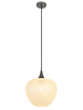 Globo lighting Hanglamp "Maxy" zilverkleurig/zwart - Ø 29 cm