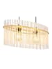 Globo lighting Hängeleuchte "Gorley" in Gold - (L)60 x (B)23 x (H)14 cm