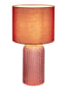 Globo lighting Tischleuchte "Sofia" in Orange - (H)50 x Ø 26,5 cm