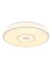 Globo lighting LED-Deckenleuchte "Astania" in Weiß - (H)6,5 x Ø 38 cm