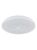 Globo lighting LED-Deckenleuchte "Astania" in Weiß - (H)6,5 x Ø 38 cm