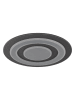 Globo lighting LED-Deckenleuchte "Jayden" in Anthrazit - (H)5,2 x Ø 48 cm