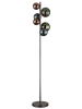 Globo lighting Lampa stojąca LED "Riha" w kolorze brązowo-zielono-morskim - wys. 155 cm