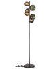 Globo lighting Lampa stojąca LED "Riha" w kolorze brązowo-zielono-morskim - wys. 155 cm