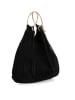 Mia Tomazzi Skórzana torebka "Tarabella" w kolorze czarnym - 34 x 30 x 11 cm