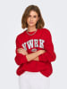 ONLY Bluza w kolorze czerwonym