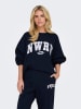 ONLY Sweatshirt donkerblauw