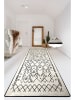Conceptum Hypnose Kurzflor-Teppich ''Chart'' in Creme/ Schwarz