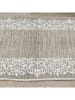 Conceptum Hypnose Kurzflor-Teppich ''Els1811'' in Beige/ Weiß