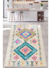 Conceptum Hypnose Kurzflor-Teppich ''Taula'' in Creme/ Bunt