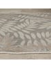 Conceptum Hypnose Baumwoll-Teppich ''Woopamuk185'' in Beige/ Grau