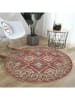 Conceptum Hypnose Katoenen tapijt "Woopamuk527" rood/beige