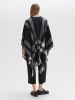 OPUS Cape "Atano"  in Schwarz/ Grau/ Creme