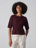 OPUS Strickshirt "Pinu" in Bordeaux