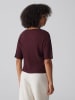 OPUS Gebreid shirt "Pinu" bordeaux