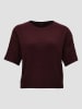 OPUS Gebreid shirt "Pinu" bordeaux