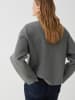 OPUS Sweatshirt "Mivy" in Anthrazit