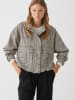 OPUS Übergangsjacke "Hemma" in Beige/ Bunt