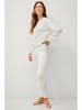 ellos Fluwelen leggings "Kimberly" wit
