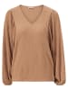 ellos Longsleeve "Ullis" lichtbruin