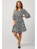 ellos Kleid "Stina" in Schwarz/ Weiß