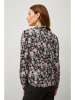 ellos Bluse "Olinda" in Schwarz/ Rosa/ Hellblau