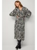 ellos Kleid "Nessa" in Schwarz/ Beige