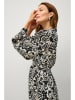 ellos Kleid "Nessa" in Schwarz/ Beige