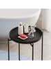 Scandinavia Concept Bijzettafel ''Shb-007'' zwart - (H)56 x Ø 46 cm