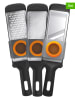 Fiskars 3-częściowy zestaw w kolorze srebrno-czarnym - 31,8 x 7,9 cm