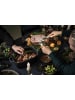 Fiskars Trancheermes "Norden Cooking'' bruin/zilverkleurig - (L)21,1 cm