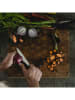 Fiskars Universalmesser ''Norden Cooking'' in Braun/ Silber - (L)10,6 cm