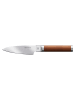 Fiskars Universalmesser ''Norden Cooking'' in Braun/ Silber - (L)10,6 cm