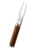Fiskars Visfileervork "Norden" bruin/zilverkleurig - (L)21,1 cm
