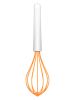 Fiskars Schneebesen ''FunctionalForm'' in Weiß/ Orange - (L)27,8 cm