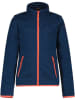 Icepeak Fleecejacke "Lomita" in Dunkelblau/ Orange