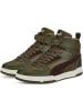 Puma Leder-Sneakers "Rebound Game WTR" in Khaki/ Braun