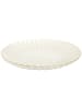 THE HOME DECO FACTORY 6er-Set: Platzteller ''Vlora'' in Creme - Ø 27 cm